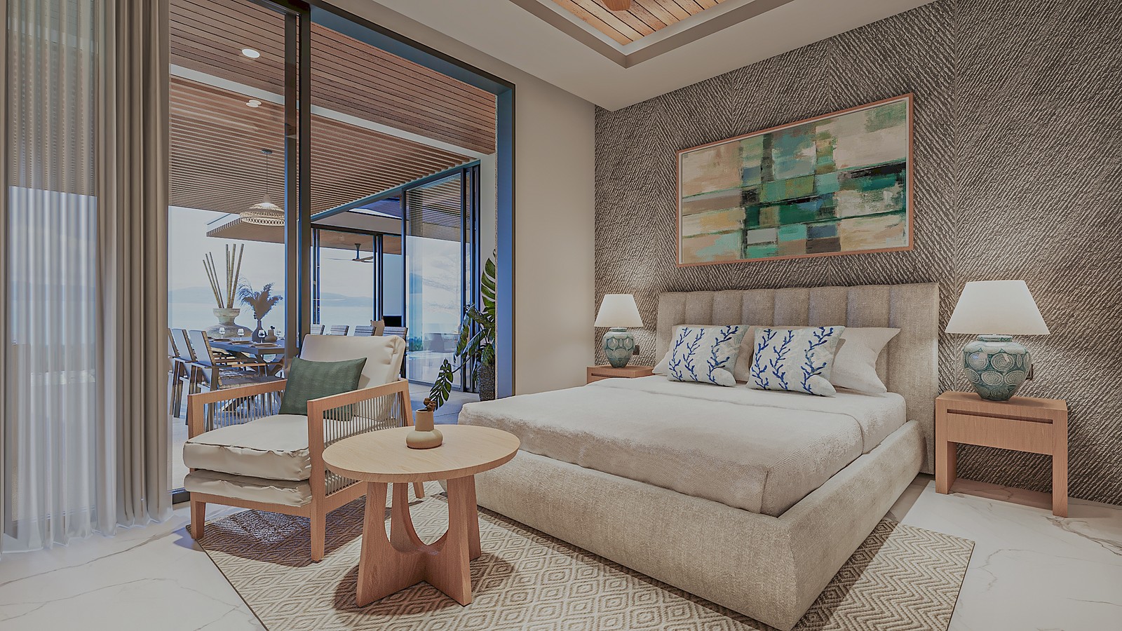 Sense8 Samui covered outdoor lounge
